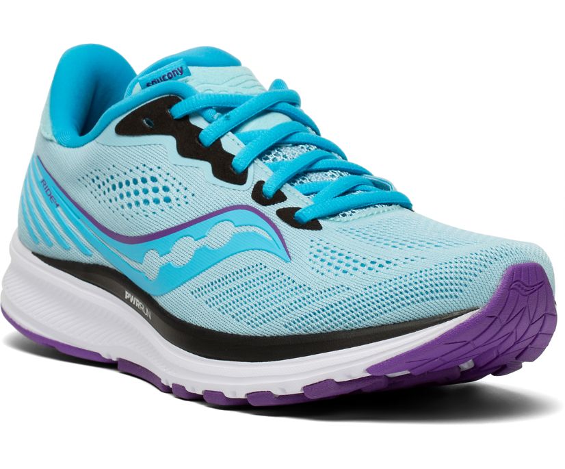 Saucony Ride 14 Women's Running Shoes Blue | AU 186RVDW